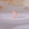 Rose Gold Aam Nose Pin (Clip on)