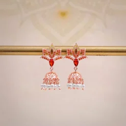 Rose Gold Adishakti Jhumka