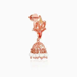 Rose Gold Adishakti Jhumka