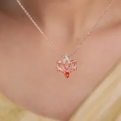Rose Gold Adishakti Necklace