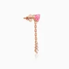 Rose Gold Adore You Dangler Earrings