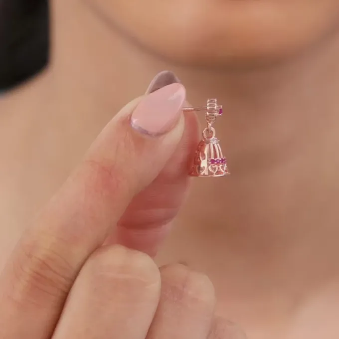 Rose Gold Ahilya Jhumki