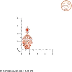 Rose Gold Amaterasu Earrings