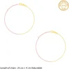 Rose Gold And Golden Cable Chain Anklet