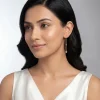 Rose Gold Aurex Beadline Sui Dhaga Earrings