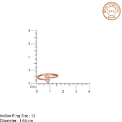Rose Gold Baby Love Ring