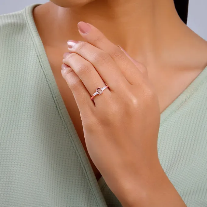 Rose Gold Bar of Beauty Ring