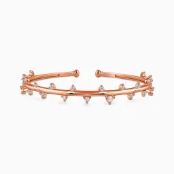Rose Gold Beautiful Things Cuff Bracelet