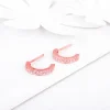Rose Gold Bliss Hoop Earrings