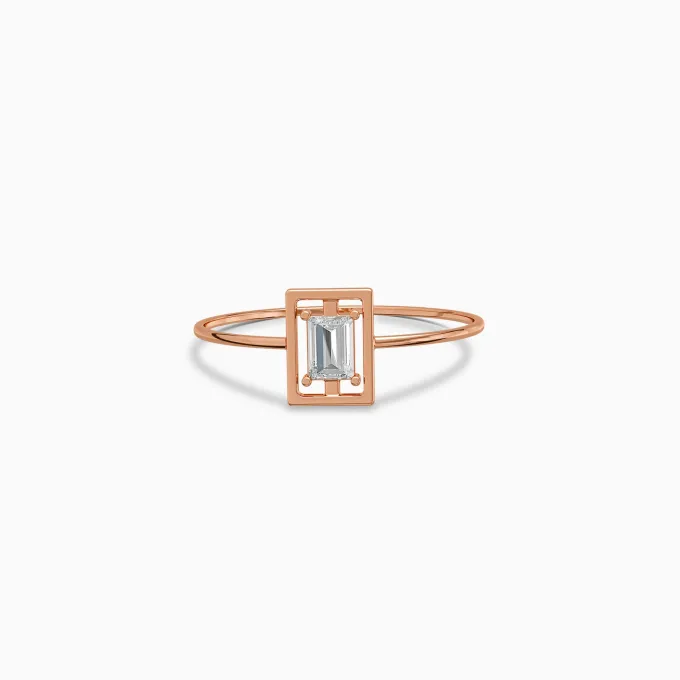 Rose Gold Blush Regent Ring (Size 12)