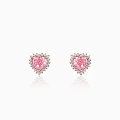 Rose Gold Blush Vows Earrings