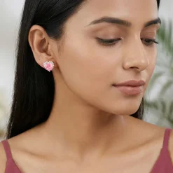 Rose Gold Blush Vows Earrings