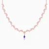 Rose Gold Bridal Celebration Necklace