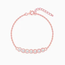Rose Gold Bubble Bracelet