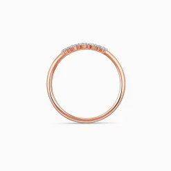 Rose Gold Bunch of Grace Diamond Ring