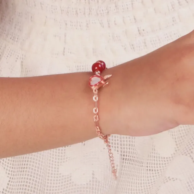 Rose Gold Bunny Kids Bracelet (2 - 8 Years)