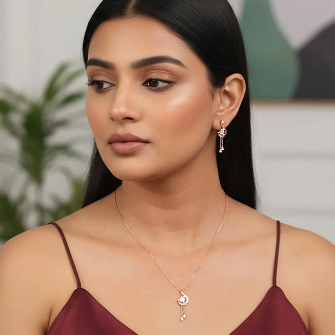 Rose Gold Carry Your Heart Set
