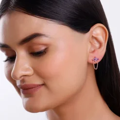 Rose Gold Cassia Ear Piercings