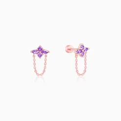 Rose Gold Cassia Ear Piercings