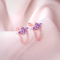 Rose Gold Cassia Ear Piercings