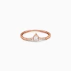 Rose Gold Celeste Oval Ring