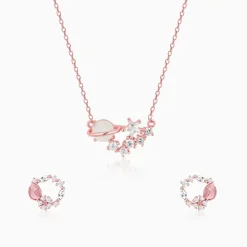Rose Gold Celestial Swirl Set