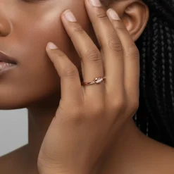 Rose Gold Cherished Sparkle Ring