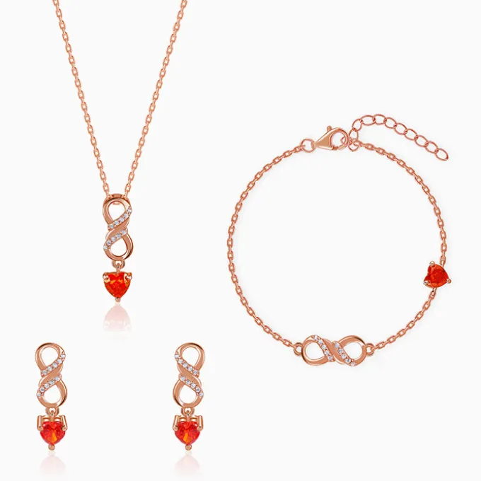 Rose Gold Choosing You Set of 3