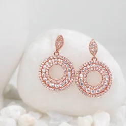 Rose Gold Classic Earrings