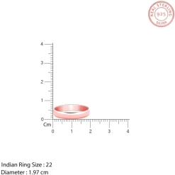 Rose Gold Classic Ring For Him