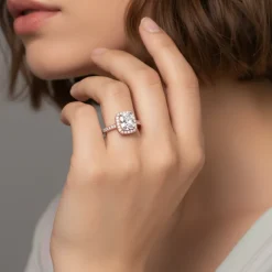 Rose Gold Classic Solitaire Ring