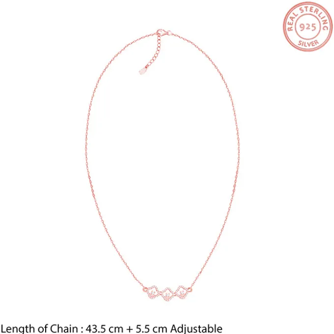 Rose Gold Classic Spark Necklace
