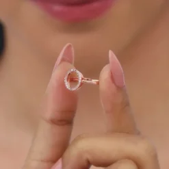Rose Gold Connected for Life Ring