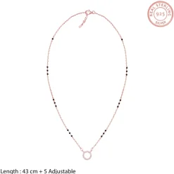 Rose Gold Connected for Life Mangalsutra