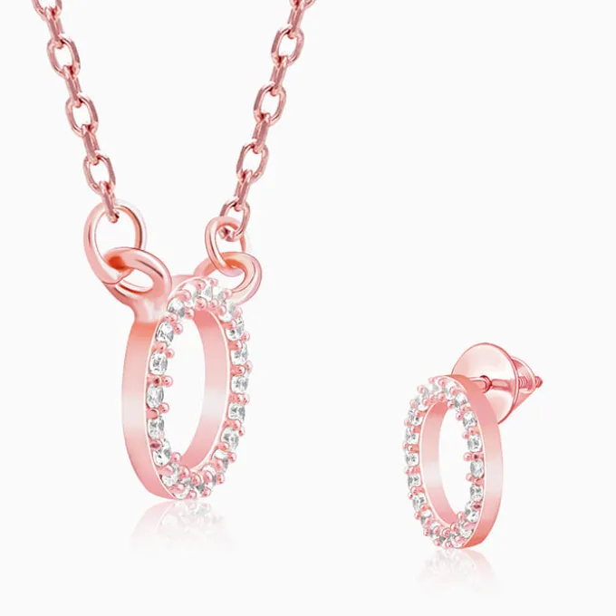 Rose Gold Connected for Life Set