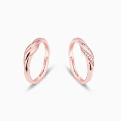Rose Gold Couple Goals Ring