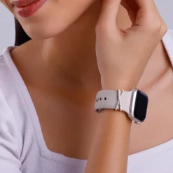 Rose Gold Cross Watch Band