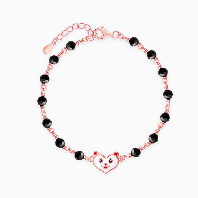 Rose Gold Cute Nazariya Boo Kids Bracelet (2 - 8Years)