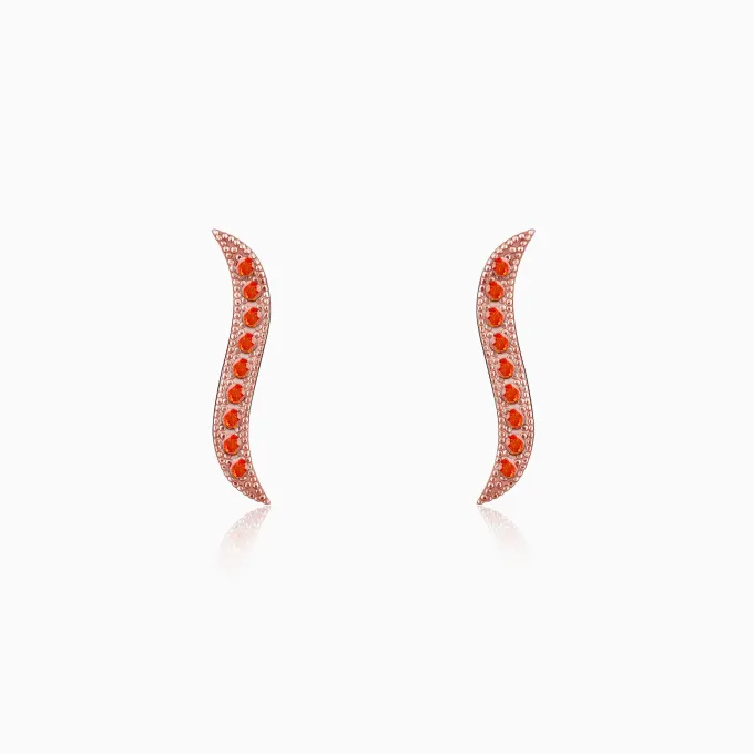 Rose Gold Cybele Earrings