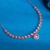 Rose Gold Daisy Necklace