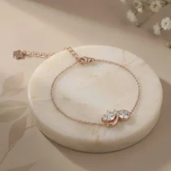 Rose Gold Dancing Queen Bracelet