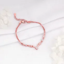 Rose Gold Deer Bracelet