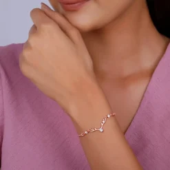 Rose Gold Deer Bracelet