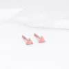 Rose Gold Delta Shine Earrings