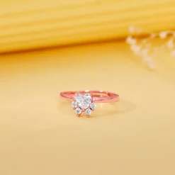 Rose Gold Divine Lotus Ring