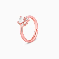 Rose Gold Divine Lotus Ring
