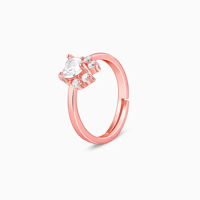 Rose Gold Divine Lotus Ring