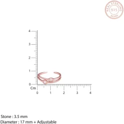 Rose Gold Dual Feat Ring