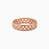 Rose Gold Endless Heart Ring