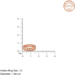 Rose Gold Endless Heart Ring